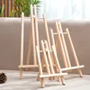 Wooden Easel For Painting,20cm 24cm 30cm 40cm 50cm Height Folding Desktop Display Triangle Bracket,Art Supplies,1 Piece HJ-02 5