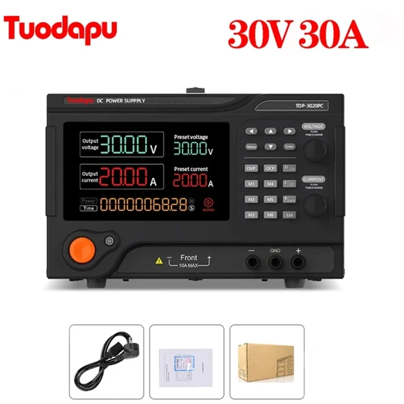 

Adjustable laboratory power supply, high-power DC stabilized power supply, electroplating aging programmable power supply 2000W
