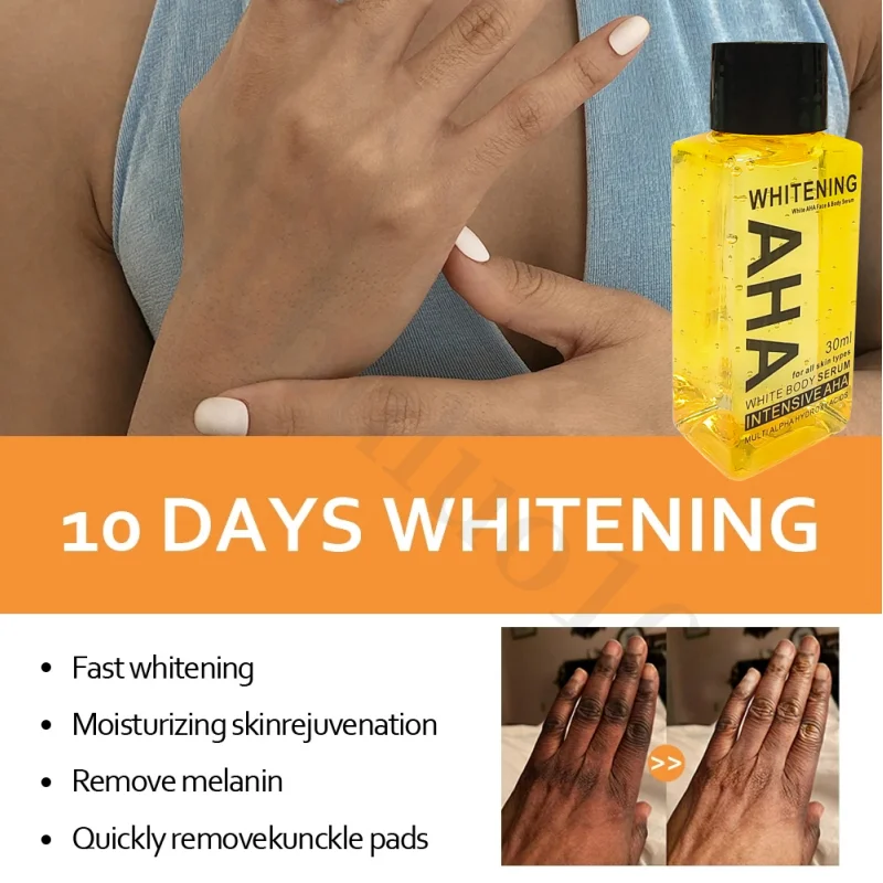 Whitening Body Serum Bleaching Brightening Skin,AHA,Vitamin B,C 30 Ml Bleaching Dark Spot Serum 2