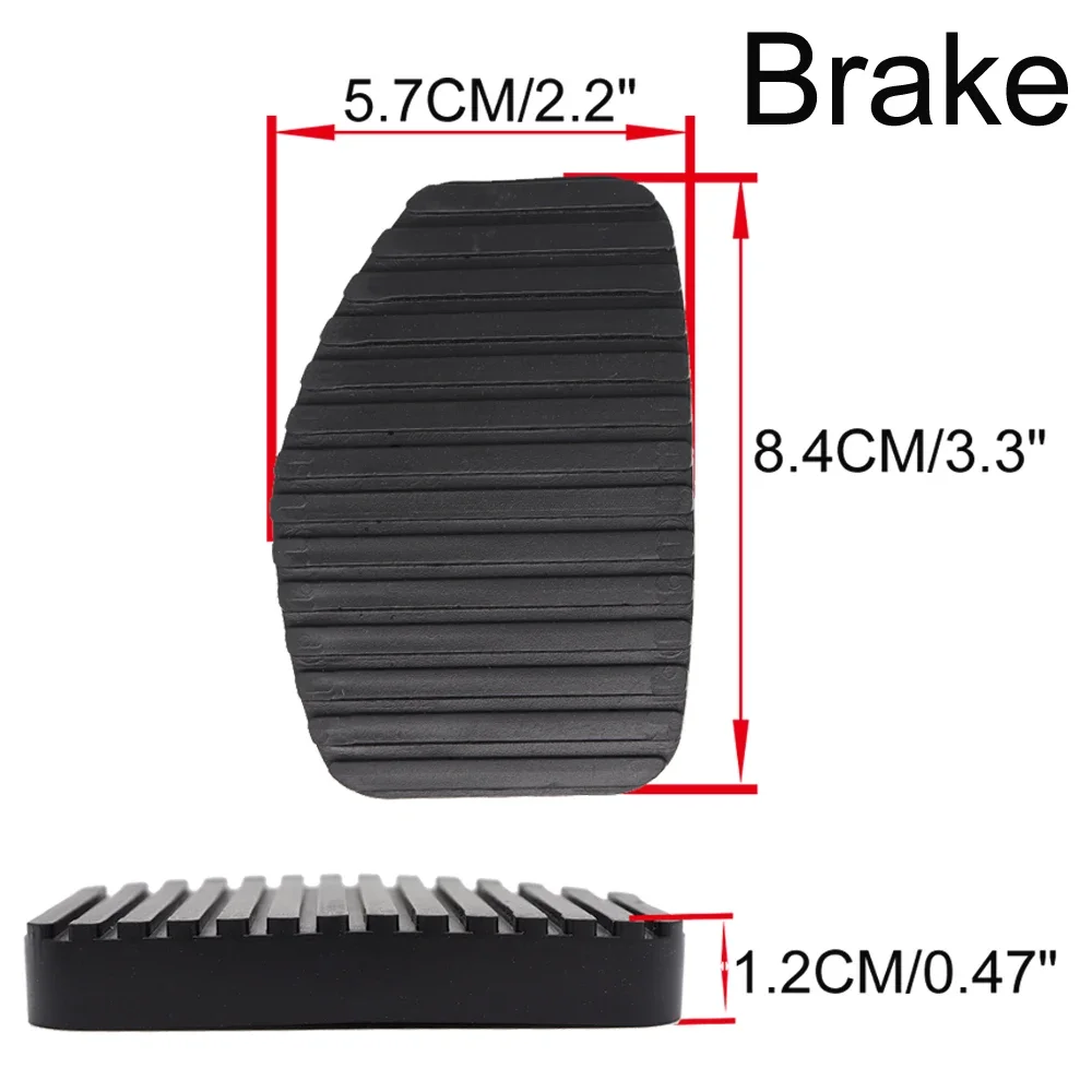 Rubber Brake Clutch Foot Pedal Pad Cover For Citroen Xsara Picasso 1999-2012 Jumpy Xantia C4 Picasso C2 SC C5 DC RD TD C6 pedal cover