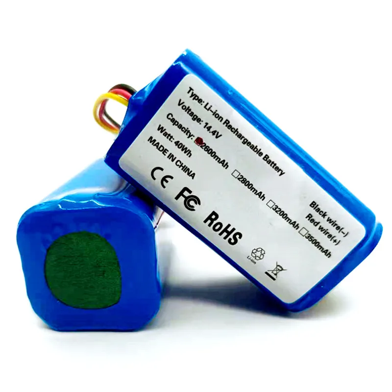 Leelinci 14.4v 3200mAh Rechargeable Battery For Conga 1290 1390 1490 1590  14.4v 2600mAh Lithium