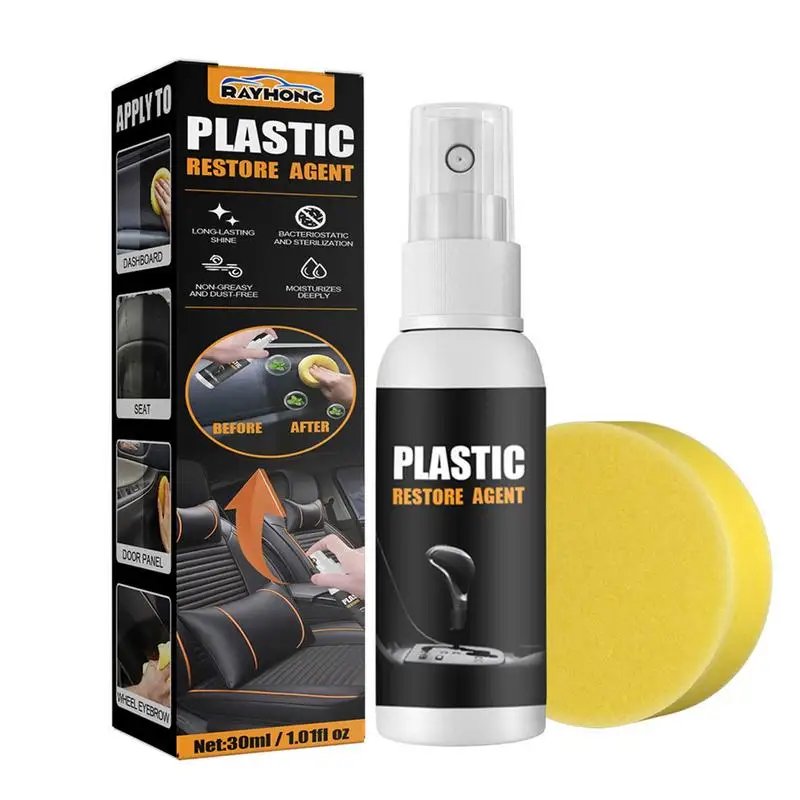 

Car Plastics Restorer Automotive Interior Cleaning Agent Car Plating Refurbishing Agent Auto And Leather Renovated Coating Paste