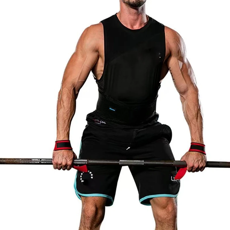 Weightlifting Straps For Strength Training Adjustable Gym Grip_voghion.com