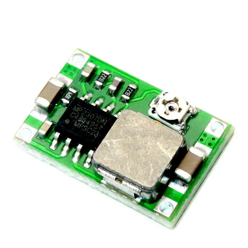 Mini360 Modulo Aereo Rc Mini 360 Dc Buck Converter 2A Step Down Module 4.75V-23V A 1V-17V 17X11X3.8Mm Lm2596