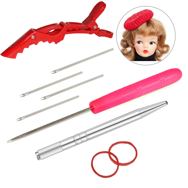 Doll Hair Reroot Tool Hair Rooting Transplanter Reborn Needle Accessories  Kit