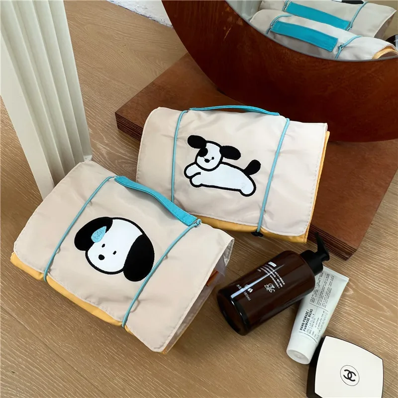 

Sanrio Kawaii полакко Съемная Сетчатая Сумка для хранения косметики аниме мультфильм милый щенок большая емкость портативная дорожная сумка для туалетных принадлежностей