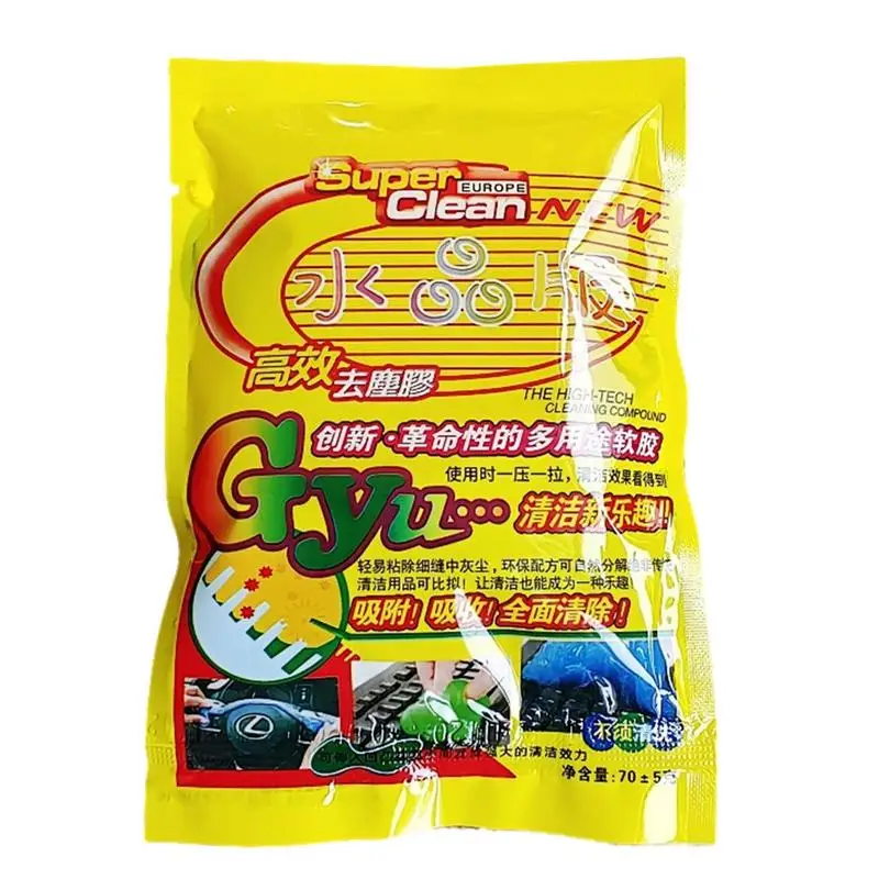 

Car Gel Cleaning Putty Automotive Auto Detailing Tools Keyboard Cleaner Car Crevice Cleaner Sticky Gel Dust Removal Interior