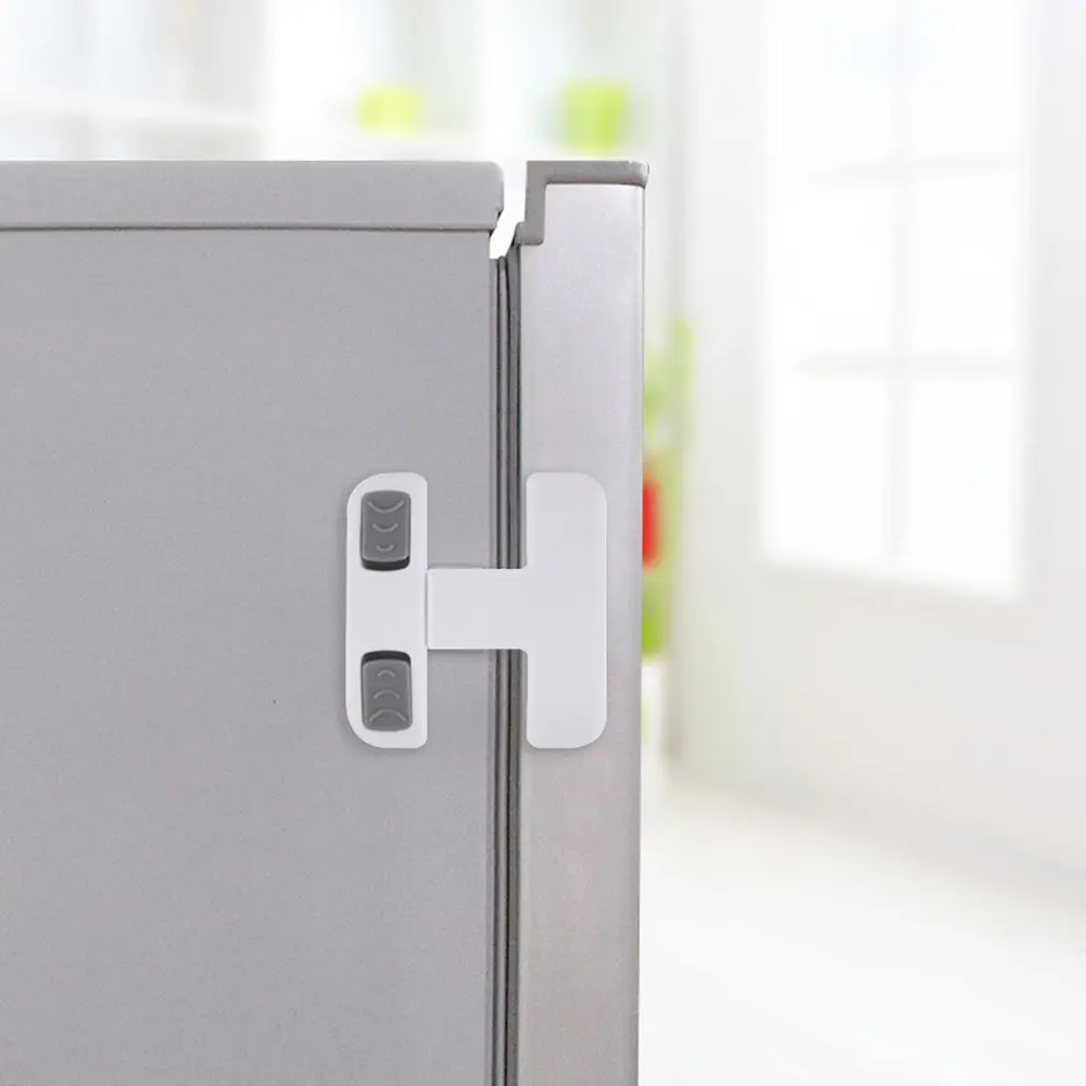 

Firm Double Buckle Multipurpose Kids Baby Safety Locks Refrigerator Door Locks Cabinet Locks Child Protection Equipment
