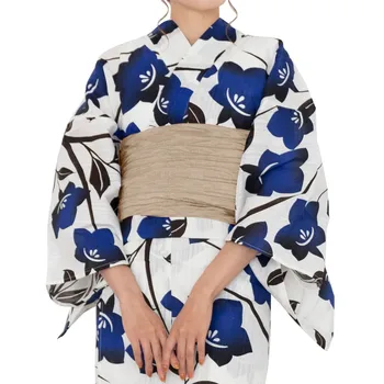 Japan Belt Floral Bowknot Kimono Accessories Pleated Multicolor Extra Wide Belts Beautuful Waistband Japanese Necessary Ornament 2