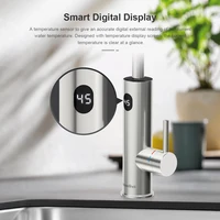 Briwellna-Chauffe-eau électrique instantané sans réservoir, robinet de cuisine 2 en 1, 220V, KM12 2