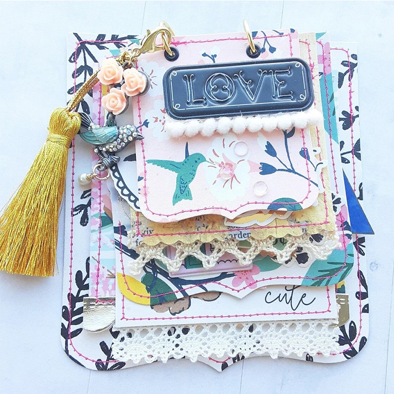 

FSCraft Lace shutter Poacket Metal Cutting Dies Stencils DIY Scrapbooking/album Decorative Embossing DIY Paper Cards