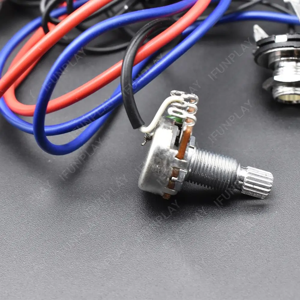 thumbnail image 2 of 1Pcs Yootones Electric Guitar Wiring Harness Kit 2 Zimbabwe 2 of 11