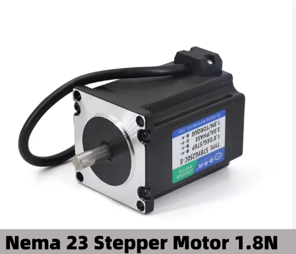 Nema 23 Stepper Motor 1.2N1.8N2.3N2.5N2.8N Output Shaft 2 Phase 4