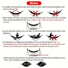 1/2pcs Outdoor Hammock 270*140cm Portable Hanging Anti-side-over Camping Hammock For 2 People Outdoor Camping Supplies 5