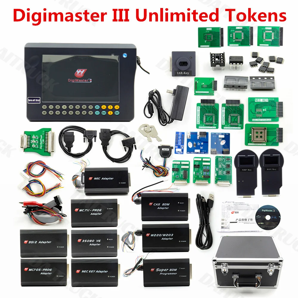 Digimaster 3 DIGIMASTER III Mile-age Correction Programing Key ECU Programmer Tool No Token Limitation inp