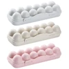 12 Grid Egg Holder Plastic Egg Protector Tray Portable Eggs Carrier Container Case for Refrigerator Camping Picnic Hiking Travel 1