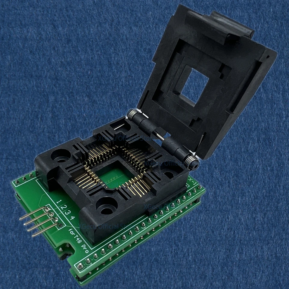 Adattatore PLCC44 To DIP40 - Per Programmatore Chip MCU Flash E AT27C1024 - Foto 9