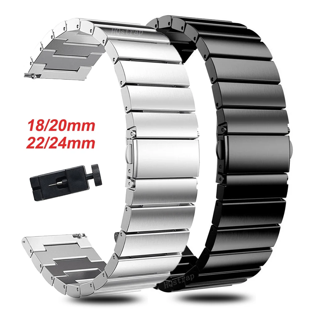 Best Buy Shop Online Stainless Steel 18 mm Watch Band 606488_K0025343