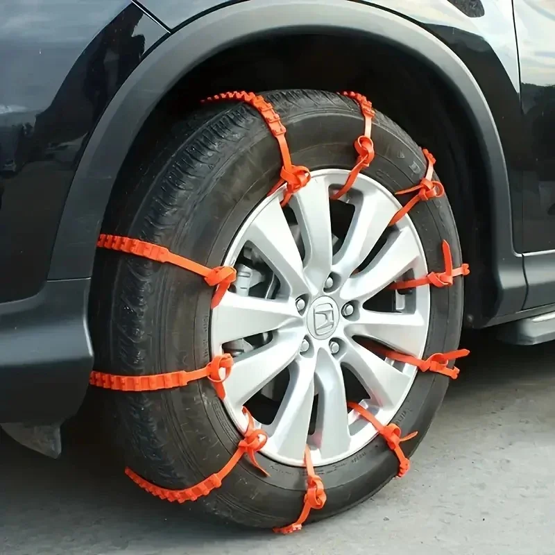 20pcs New Car Anti-skid Chain Snow Off Anti-skid Universal Snow Plastic Tyre Emergency Ties Chains for Cars