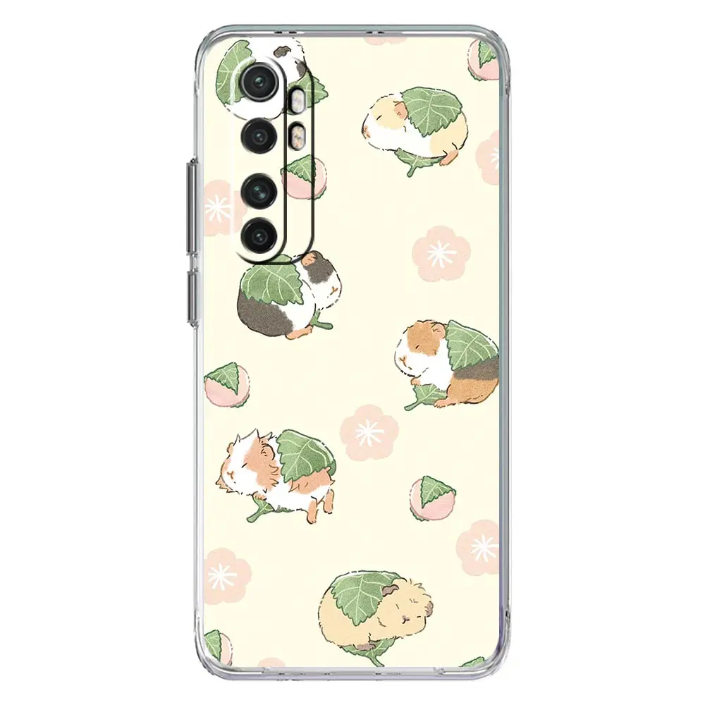 Clear Guinea Pig Cute Animal Phone Case Cover