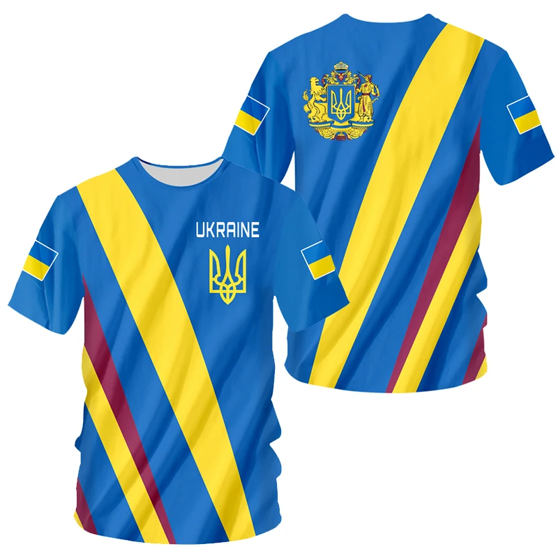 2023 Summer Tee Shirt Ukraine T-Shirt Ukrainian T-shirt Ukraine Is In My DNA  T-shirt Ukrainian Shirt O-Neck T-shirt - AliExpress