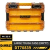 DEWALT DT70839 Tough Case (Large) with Divider Organizer Tool Box Transparent Lid Screws Bits Accessory Stacking Storage Case 6