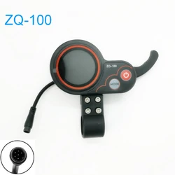 Electric Scooter Instrument Display with LCD Meter and Finger Throttle (ZQ - 100)