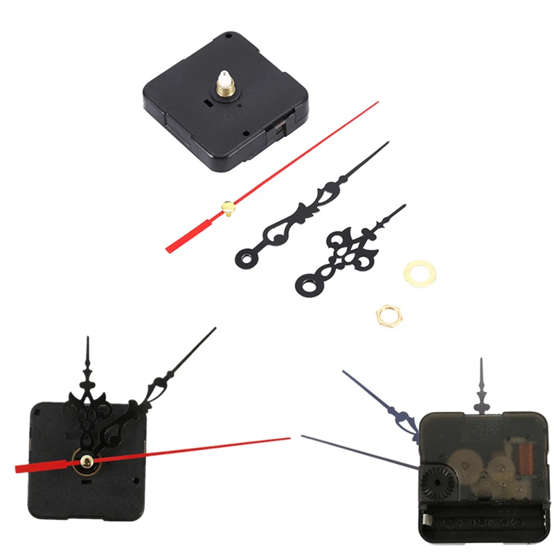 Mute Quartz DIY Wall Clock Movement Mechanism DIY Repair Parts Replacem Include Hands Clock Mechanism Parts Battery Operated