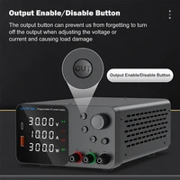 Wanptek Adjustable DC power supply 30V 10A 60V 5A Lab Bench Power Source Stabilized Power Supply Voltage Regulator Switch 120V3A - Image 5