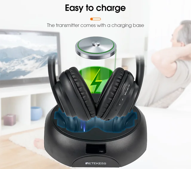 Bluetooth Headphones Sharper Image Own Zone Wireless Tv Headphones