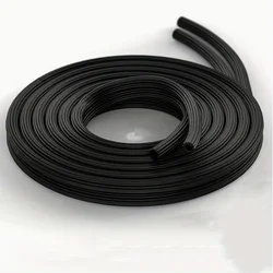 Silicone Rubber Window Sealing Strip - Wind and Mosquito Protection Tape with Mesh Cloth (10M)