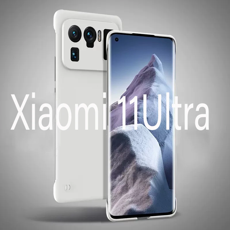 Custodia rigida per PC con retro trasparente senza cornice, per Xiaomi Mi 11 Lite, custodia 11T, 11 Ultra Pro, antiurto, ultra sottile_voghion.com