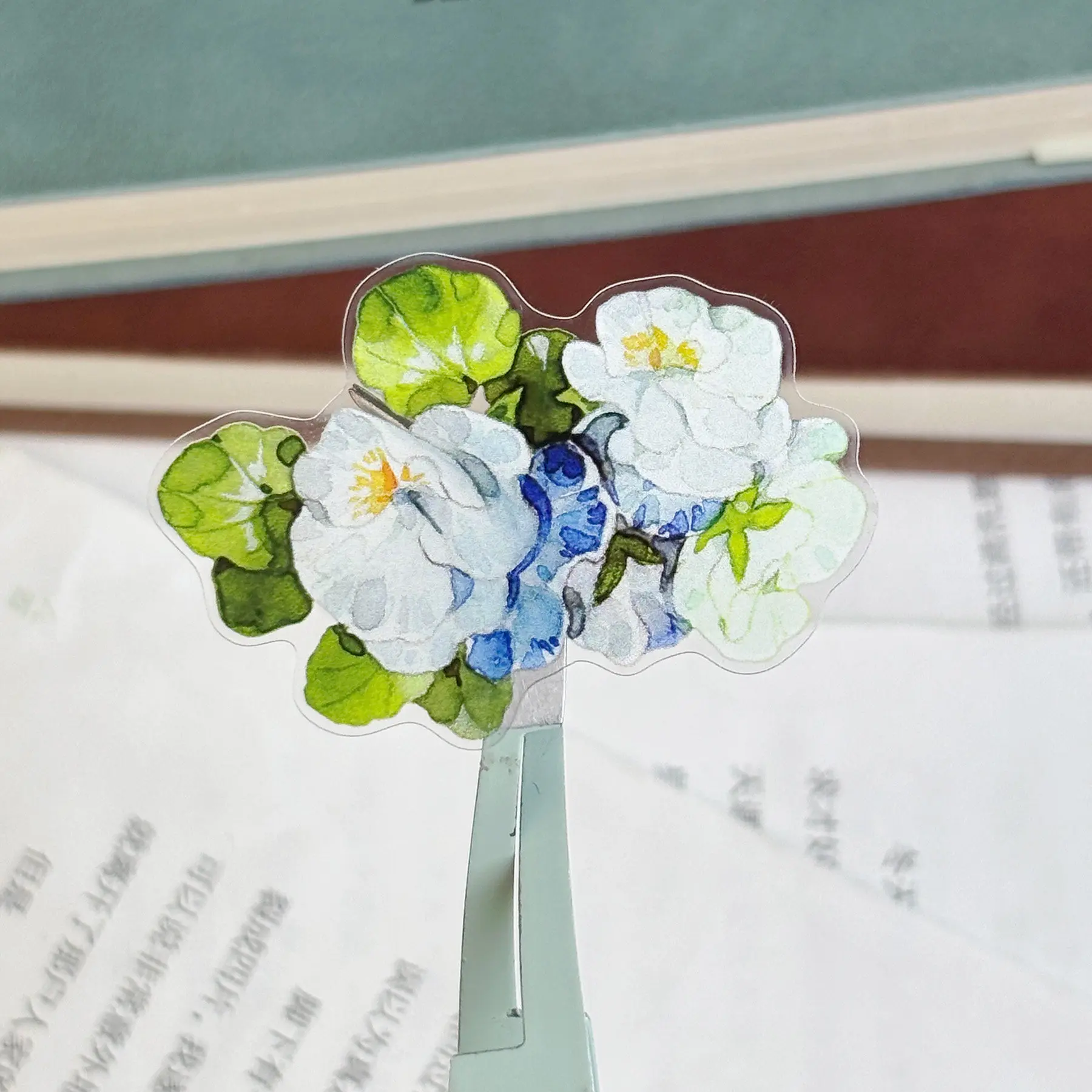 3.26 저널 테이프 작은 신선한 레트로 스타일 꽃무늬 장식 및 종이 저널 스티커 재료 Sm