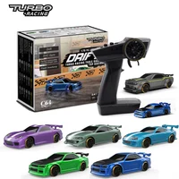 Turbo Racing 1:76 C64 C63 C62 C61 C65 Drift RC Car With Gyro Radio Full Proportional Remote Control Toys RTR Kit For Kid / Adult 1
