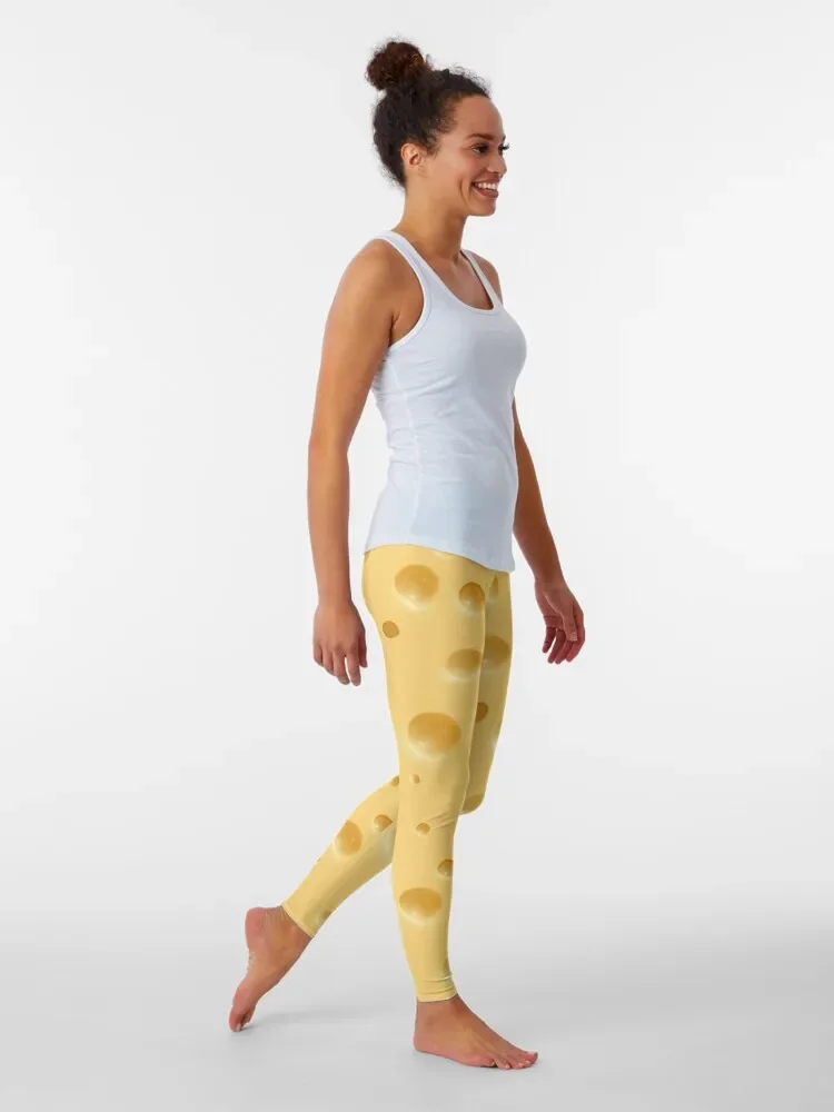 cheese Leggings leggins push up woman workout shorts Womens Leggings