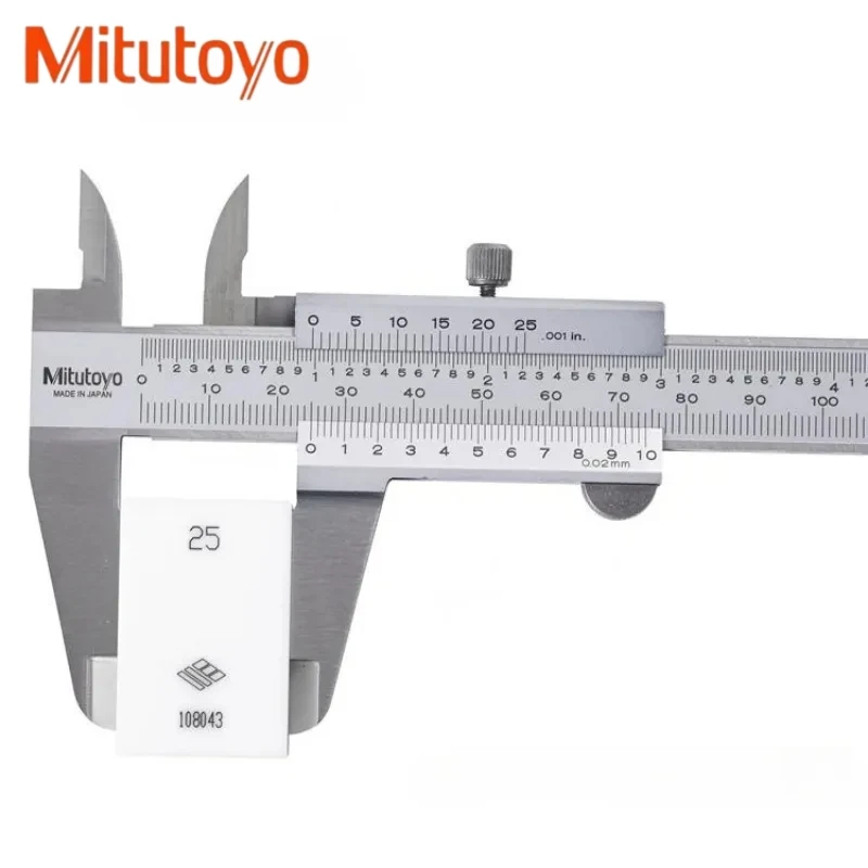 Mitutoyo Calipers 530-104 Measurement Tool Scale Gauges Vernier Caliper 6in 0-150mm 200mm 300mm Precision 0.02mm Stainless Steel stainless steel metal caliper digital electronic vernier caliper micrometer 150mm 6 lcd display widescreen depth measuring tool