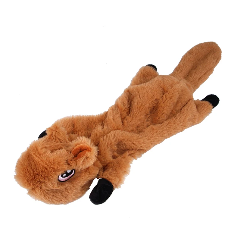 squirrel dog chew toy