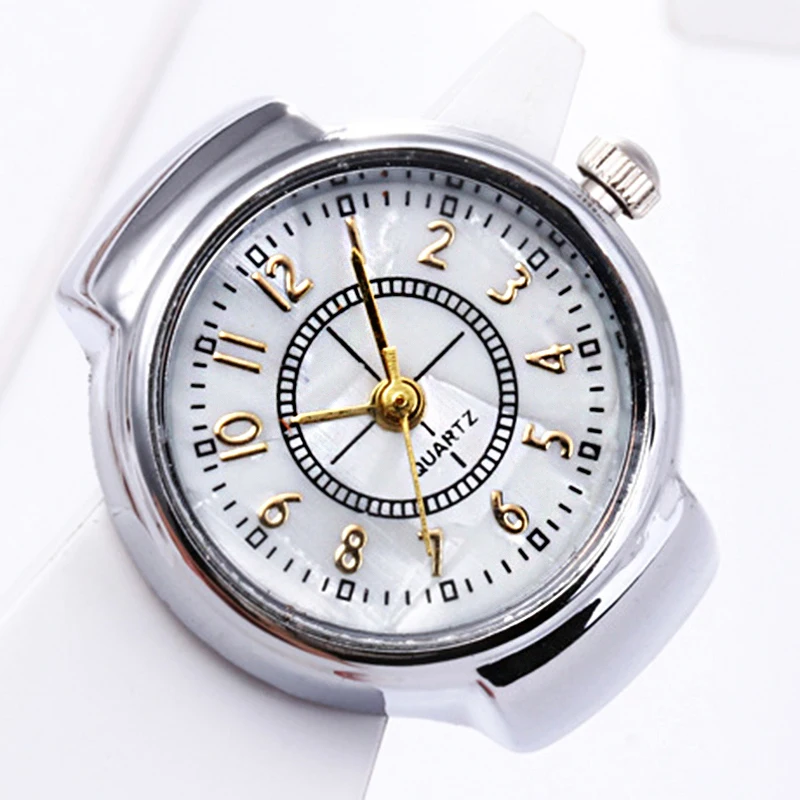 SNQP Rings Finger Watches Fashion Party Quartz Watches Unisex Couple Rings Jewelry Gift Real