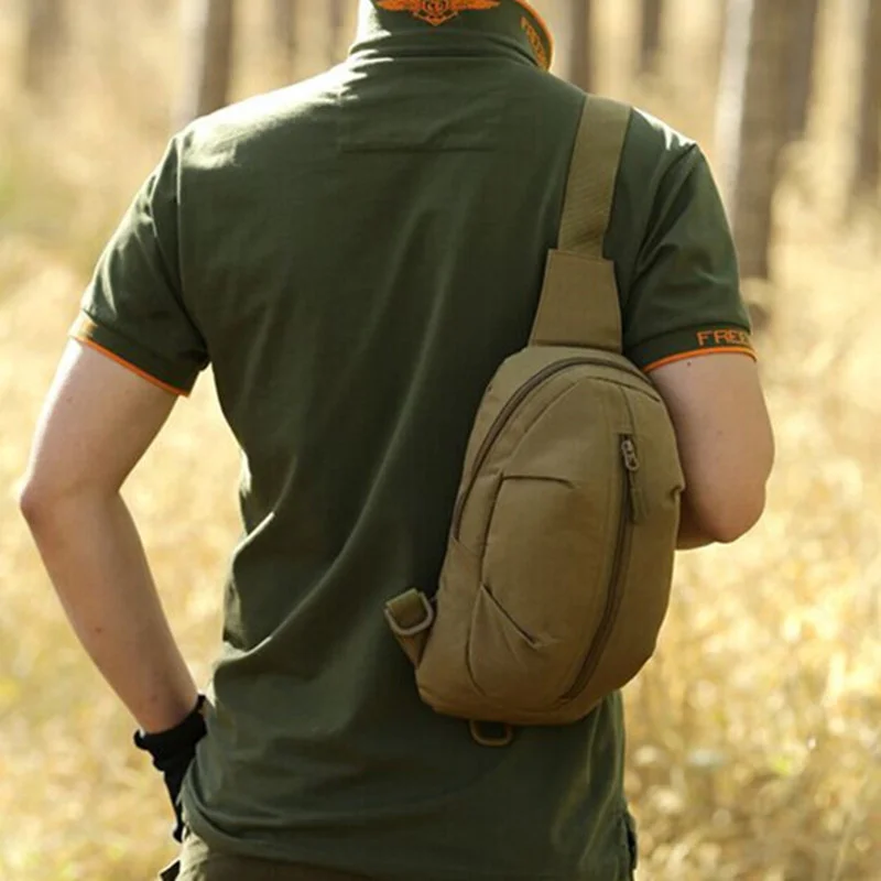 

Outdoor tactical Multifunction canvas travel Mountaineer Shoulder camouflage backpack nylon waterproof military chest waist bags