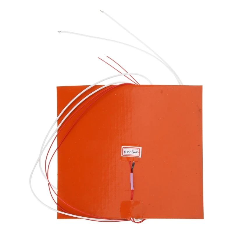 

Силиконовый нагревательный коврик 110 В Вт импортная резиновая грелка для 3D-принтера с горячей кроватью, сборочная пластина