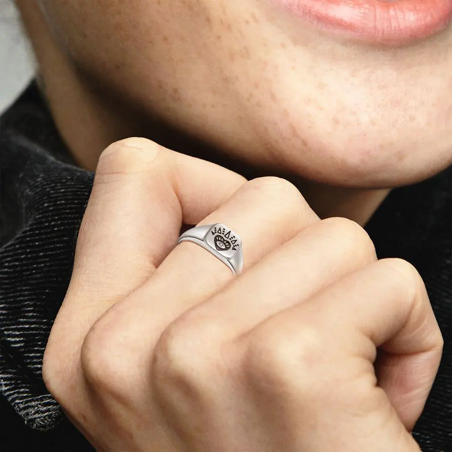 Summer 2024 New 925 Silver Rainbow Stone Cherry Blossom Ring Fashion Jewelry Anniversary Gift For Women 2