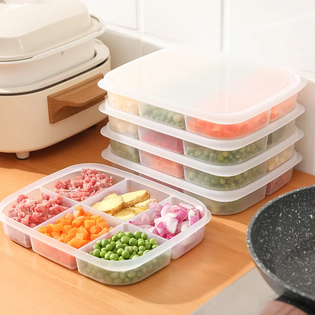 Food Storage Box Practical Food Stainless Steel Crisper Storage