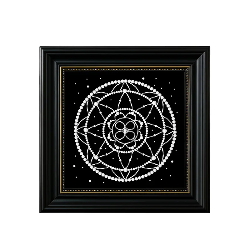 Handmade Pearl Painting Frame for Living Room Decoration