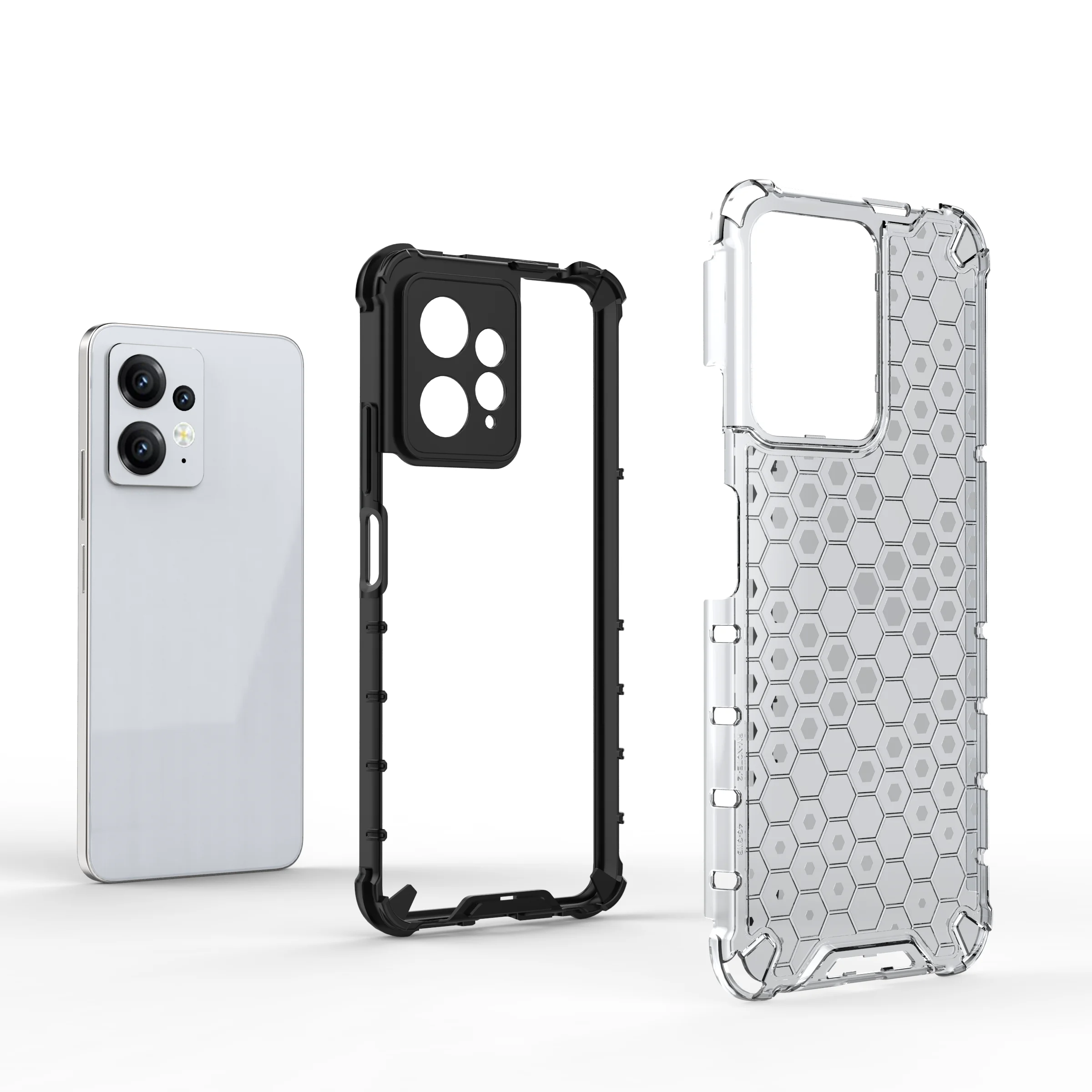 Funda para Xiaomi Redmi Note 12 5G Funda Protección contra Caídas [Defiende  de caídas/arañazos/huellas dactilares] Parte trasera de acrílico duro