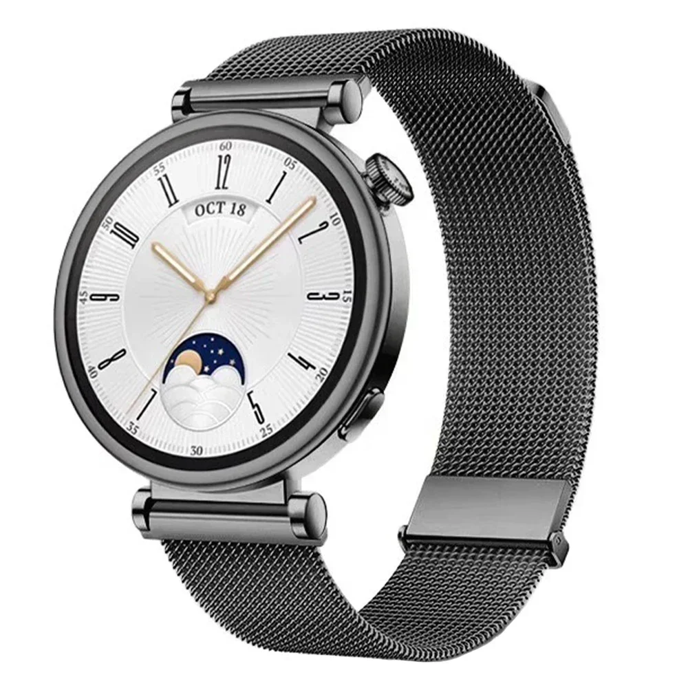 Elegant Milanese Loop Metal Strap - 18mm, 20mm, 22mm