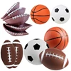 1/2/3PCS Mini Inflation Ball PVC Football Basketball Rugby Parent-kid Interaction Game Props Indoor Outdoor Sport Party Gift ZYF