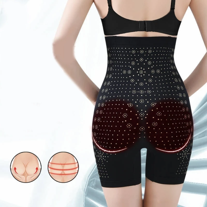 High Waist Shapewear for Women Slimming Technology Tummy Control Body Shaping-Shorts Breathable Back Smoothing Shapewear