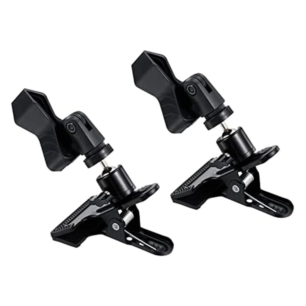 Embroidery Hoop Clip, 360&deg; Swivel Adjustable Table Clip, Crossstitch Clip Opening Up to 4.03 cm, for Needle Sewing, 2PCS