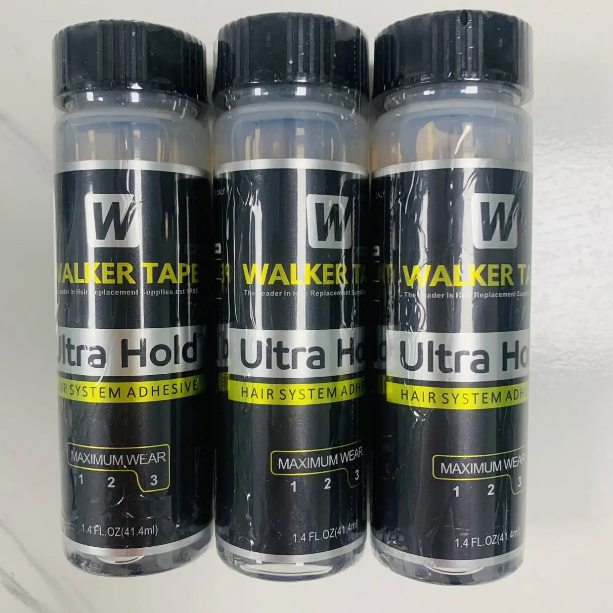 Ultra Hold Hair Adhesive Glue Adhesive for Lace Wigs & Toupees by Walker Tape Lace Wig/Toupee Soft-bond Adhesive Glue