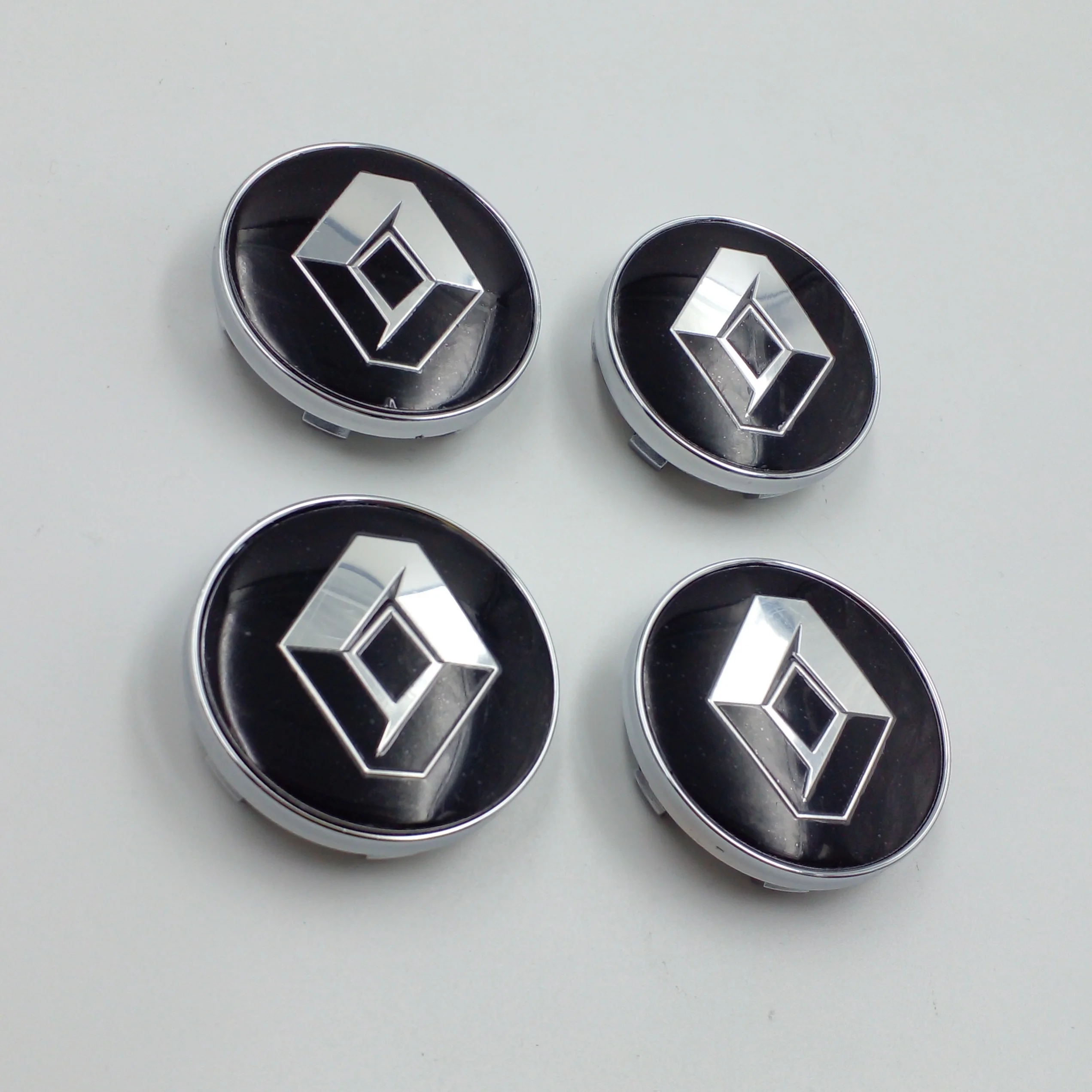 4 x Tapones para rueda coche con logo Renault